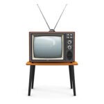 Retro TV set