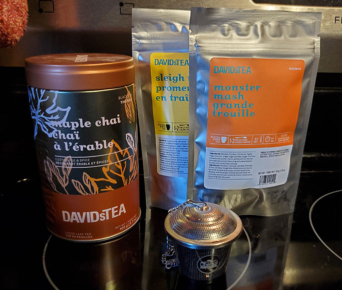 David's Teas with an Infuser
