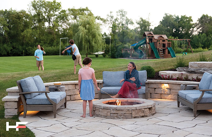 Patio with Firepit