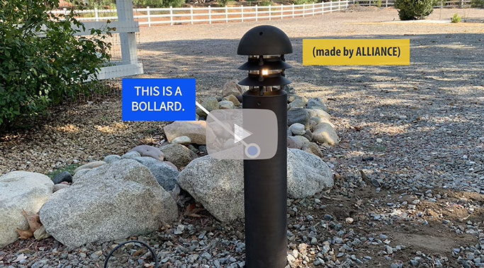 Alliance Outdoor Lighting Bollard BL100